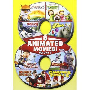 8 Animated Movies Vol 3 DVD